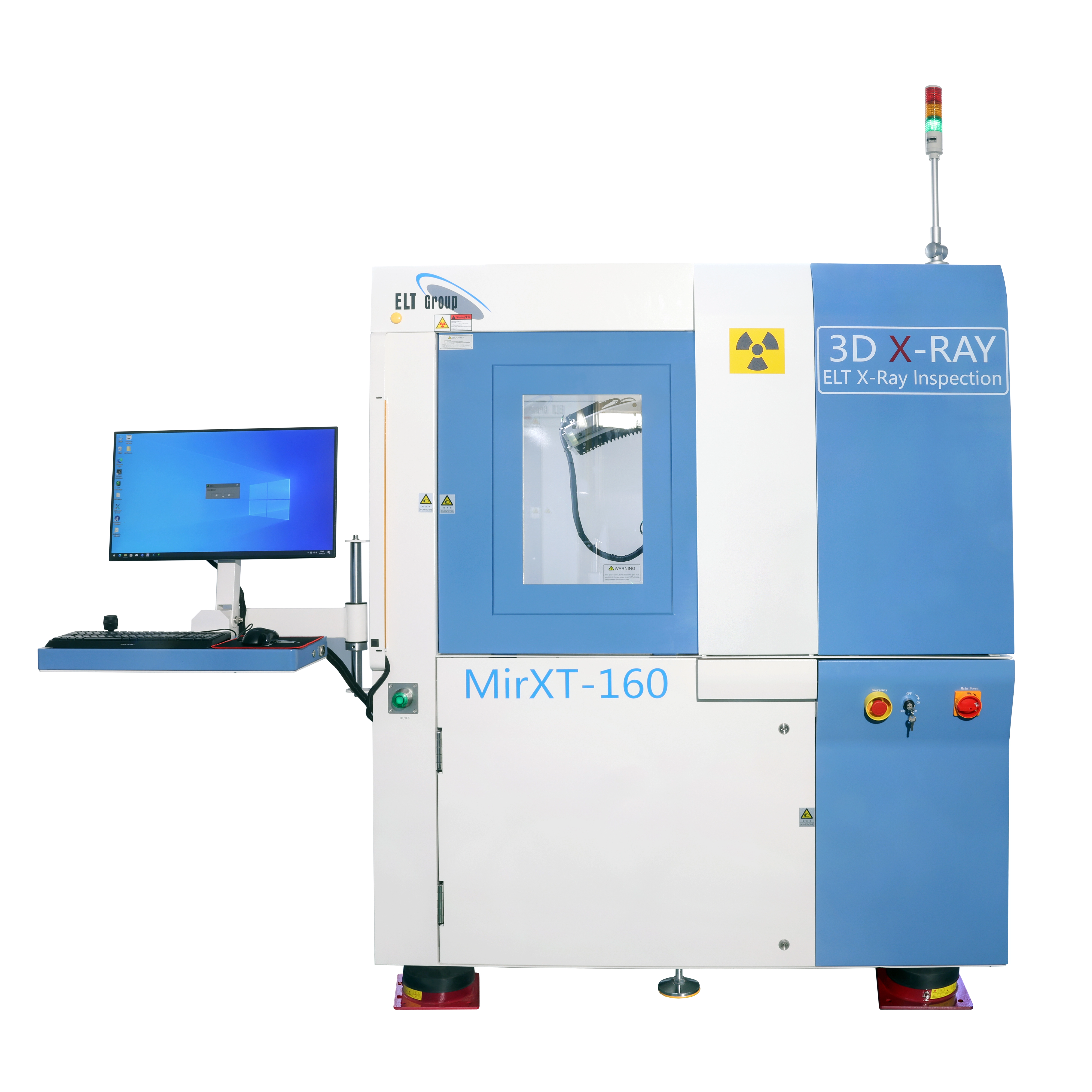 Système d'inspection CT hors ligne à rayons X 3D pour l'inspection des semi-conducteurs/électroniques - MirXT-160