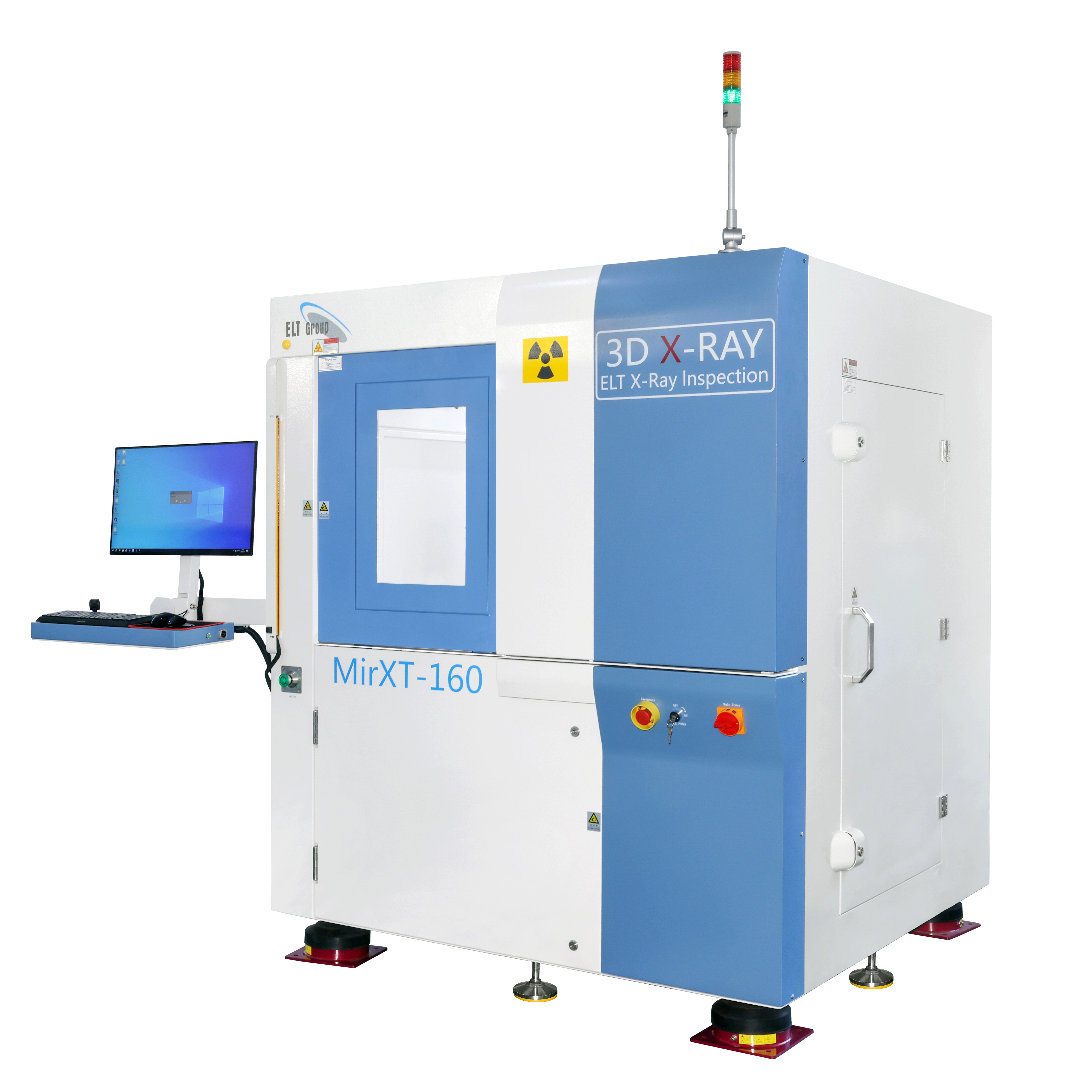 Système d'inspection CT hors ligne à rayons X 3D pour l'inspection des semi-conducteurs/électroniques - MirXT-160